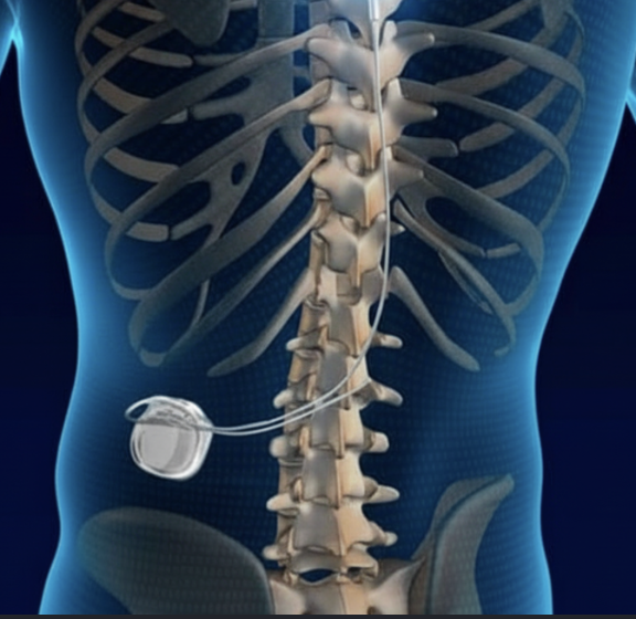 Neuromodulação medular (eletrodo)